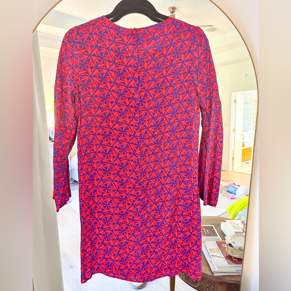 11•1•Tylho Dress - Red & Blue size Small - Picture 3 of 4